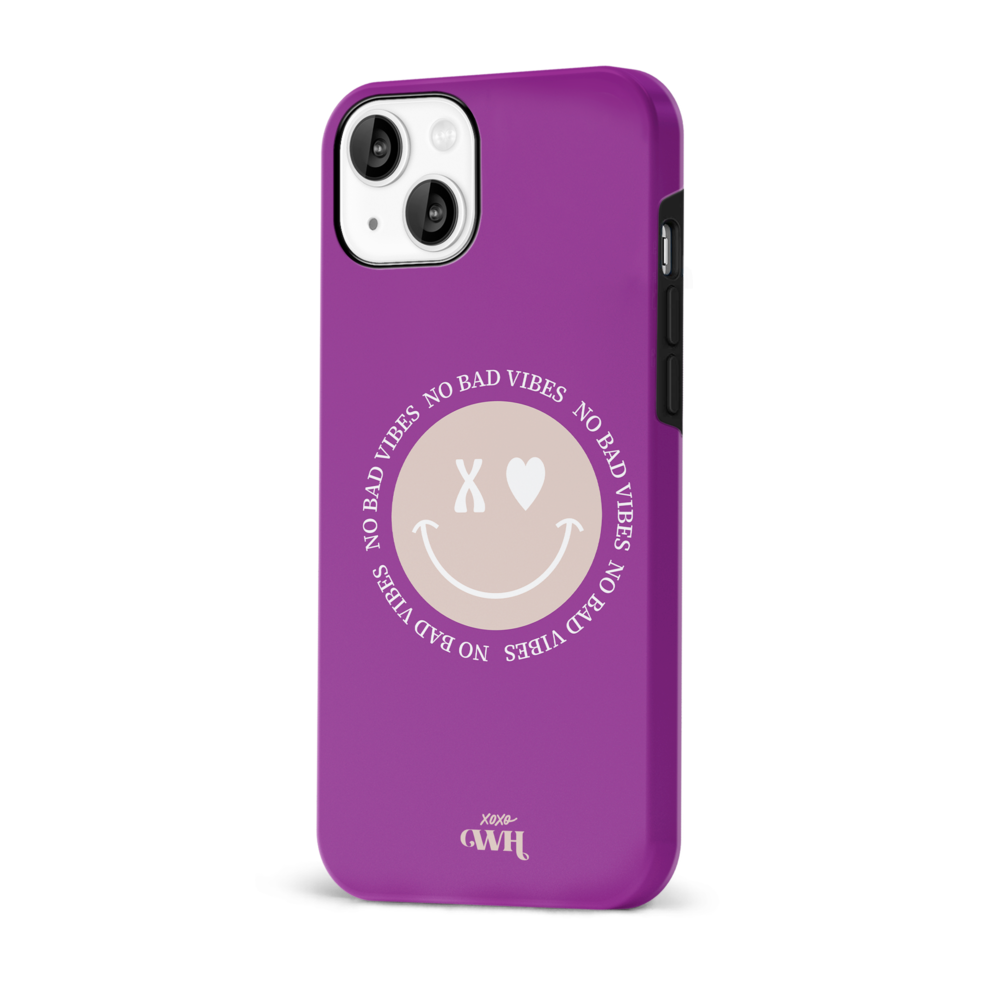 xoxo Wildhearts xoxo Wildhearts No Bad Vibes - iPhone 13 mini Hülle xoxo Wildhearts xoxo Wildhearts No Bad Vibes - iPhone 13 mini Hülle