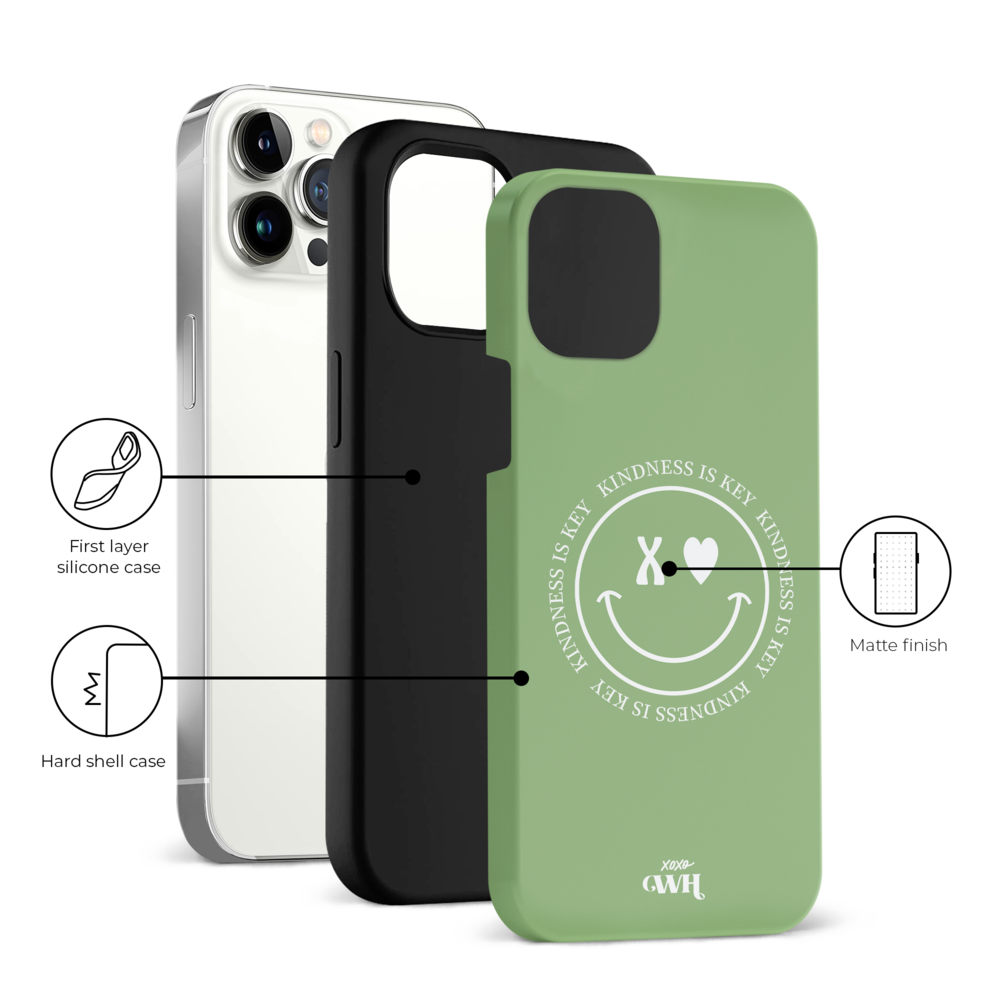 xoxo Wildhearts xoxo Wildhearts Kindness Is Key Green - iPhone 11 Pro Max Hülle xoxo Wildhearts xoxo Wildhearts Kindness Is Key Green - iPhone 11 Pro Max Hülle