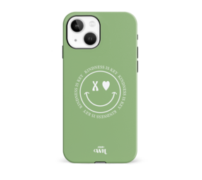 xoxo Wildhearts Kindness Is Key Green - iPhone 14 Hülle xoxo Wildhearts Kindness Is Key Green - iPhone 14 Hülle