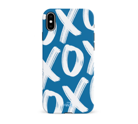 xoxo Wildhearts Can't Talk Now Blue - iPhone X/XS Hülle xoxo Wildhearts Can't Talk Now Blue - iPhone X/XS Hülle
