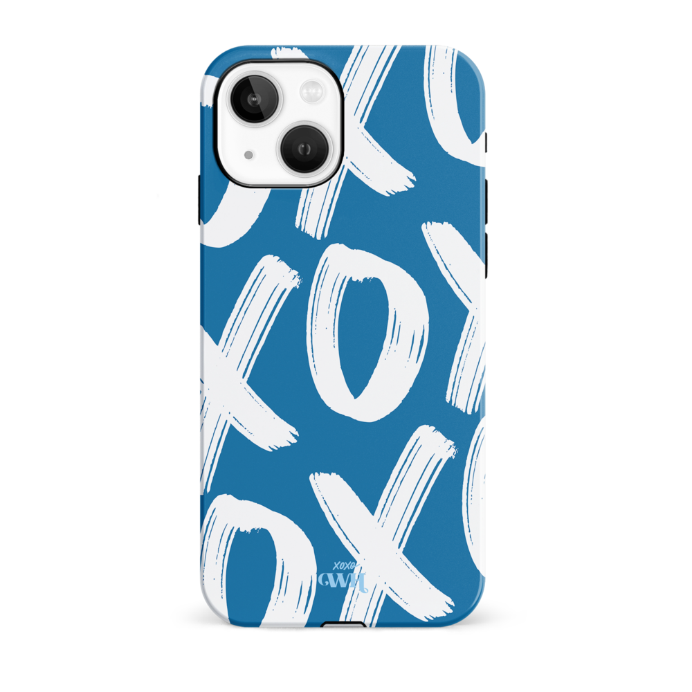 xoxo Wildhearts xoxo Wildhearts Can't Talk Now Blue - iPhone 14 Hülle xoxo Wildhearts xoxo Wildhearts Can't Talk Now Blue - iPhone 14 Hülle