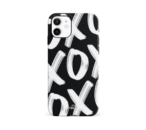 xoxo Wildhearts Can't Talk Now Black - iPhone 12 Hülle xoxo Wildhearts Can't Talk Now Black - iPhone 12 Hülle