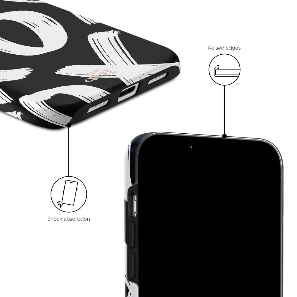 xoxo Wildhearts xoxo Wildhearts Can't Talk Now Black - iPhone 14 Pro Max Hülle