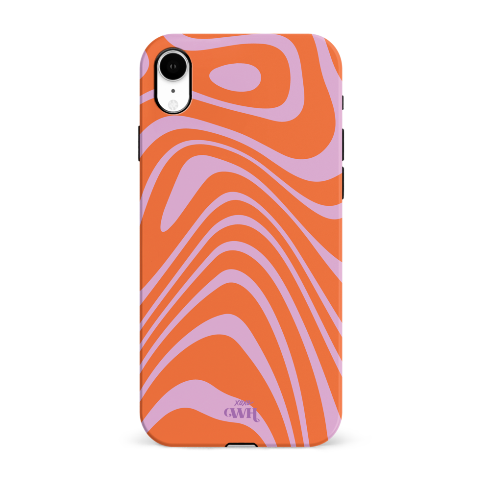 xoxo Wildhearts xoxo Wildhearts Boogie Wonderland Orange - iPhone XR Hülle xoxo Wildhearts xoxo Wildhearts Boogie Wonderland Orange - iPhone XR Hülle