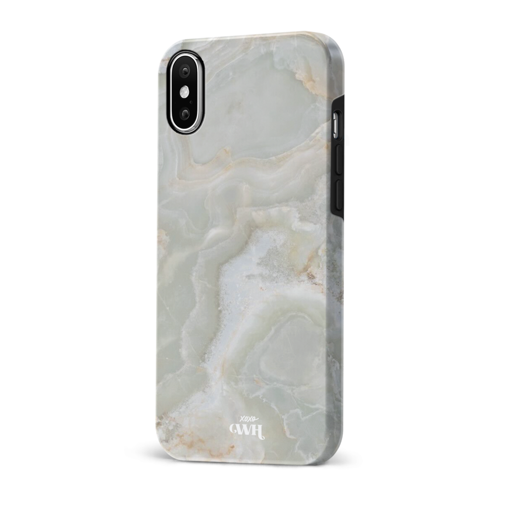xoxo Wildhearts xoxo Wildhearts Marble Green Illusion - iPhone X/XS Hülle xoxo Wildhearts xoxo Wildhearts Marble Green Illusion - iPhone X/XS Hülle