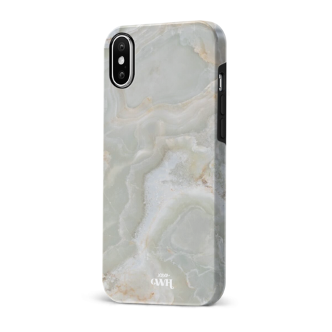 xoxo Wildhearts xoxo Wildhearts Marble Green Illusion - iPhone X/XS Hülle xoxo Wildhearts xoxo Wildhearts Marble Green Illusion - iPhone X/XS Hülle