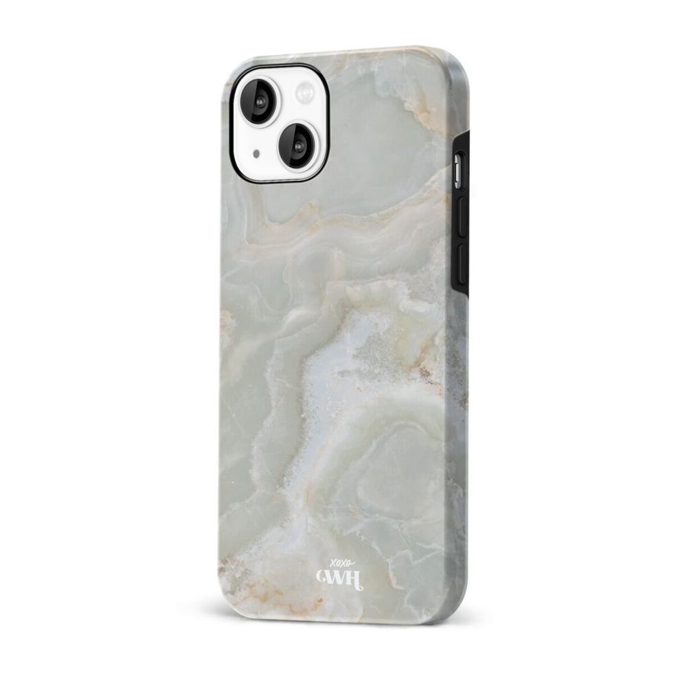 xoxo Wildhearts xoxo Wildhearts Marble Green Illusion - iPhone 14 Plus Hülle xoxo Wildhearts xoxo Wildhearts Marble Green Illusion - iPhone 14 Plus Hülle