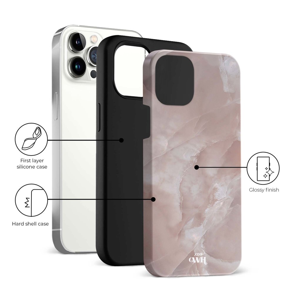 xoxo Wildhearts xoxo Wildhearts Marble Brown Sugar - iPhone 12 Pro Max Hülle xoxo Wildhearts xoxo Wildhearts Marble Brown Sugar - iPhone 12 Pro Max Hülle