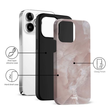 xoxo Wildhearts xoxo Wildhearts Marble Brown Sugar - iPhone 14 Pro Max Hülle xoxo Wildhearts xoxo Wildhearts Marble Brown Sugar - iPhone 14 Pro Max Hülle