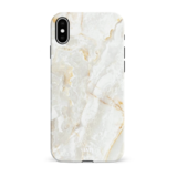 xoxo Wildhearts Marble Off Whites - iPhone X/XS Hülle