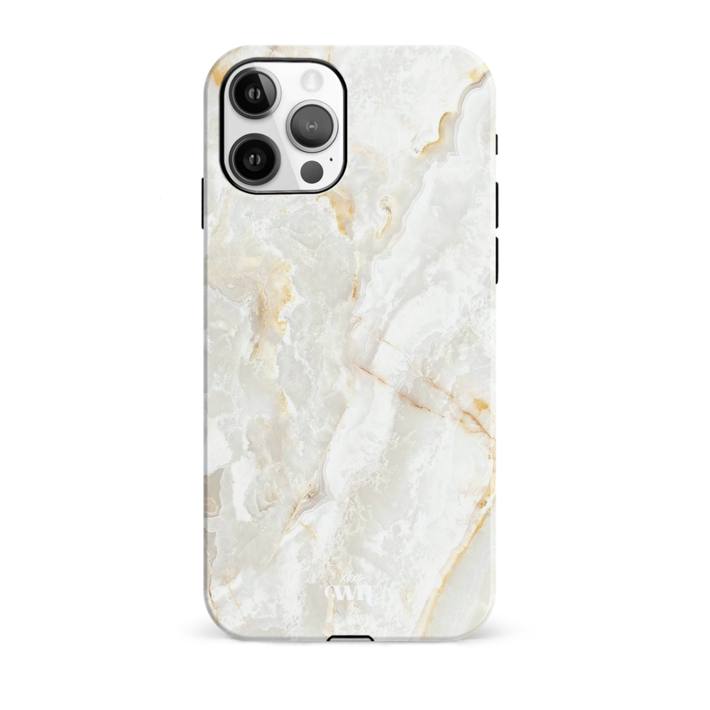 xoxo Wildhearts xoxo Wildhearts Marble Off Whites - iPhone 12 Pro Max Hülle xoxo Wildhearts xoxo Wildhearts Marble Off Whites - iPhone 12 Pro Max Hülle
