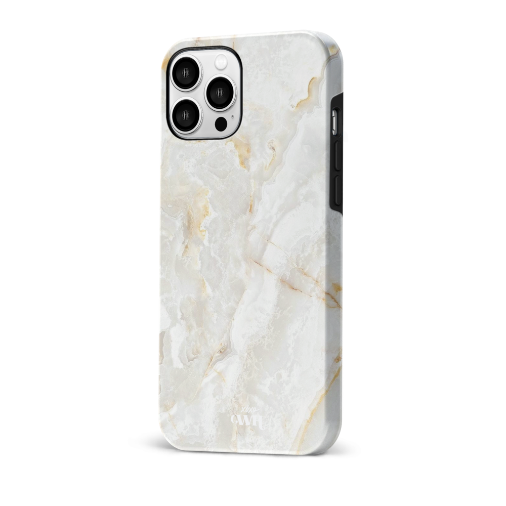 xoxo Wildhearts xoxo Wildhearts Marble Off Whites - iPhone 12 Pro Max Hülle xoxo Wildhearts xoxo Wildhearts Marble Off Whites - iPhone 12 Pro Max Hülle