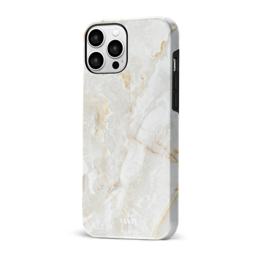 xoxo Wildhearts xoxo Wildhearts Marble Off Whites - iPhone 14 Pro Max Hülle xoxo Wildhearts xoxo Wildhearts Marble Off Whites - iPhone 14 Pro Max Hülle