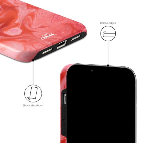 xoxo Wildhearts xoxo Wildhearts Marble Red Lips - iPhone 13 Pro Hülle xoxo Wildhearts xoxo Wildhearts Marble Red Lips - iPhone 13 Pro Hülle