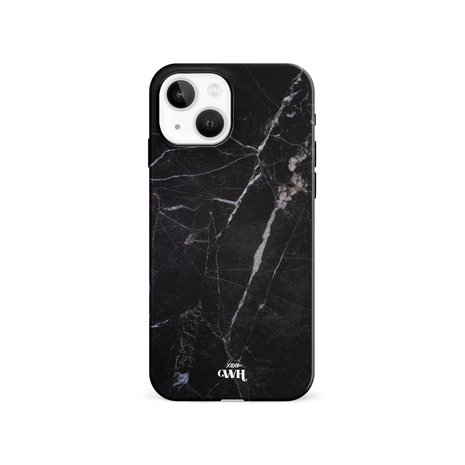xoxo Wildhearts xoxo Wildhearts Marble Black Mood - iPhone 14 Plus Hülle xoxo Wildhearts xoxo Wildhearts Marble Black Mood - iPhone 14 Plus Hülle