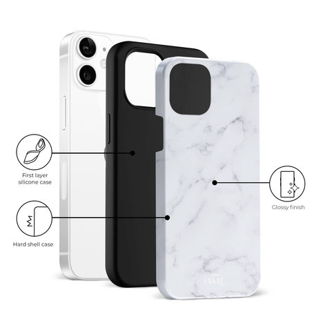xoxo Wildhearts xoxo Wildhearts Marble White Lies - iPhone 11 Hülle xoxo Wildhearts xoxo Wildhearts Marble White Lies - iPhone 11 Hülle