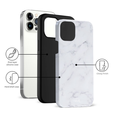 xoxo Wildhearts xoxo Wildhearts Marble White Lies - iPhone 11 Pro Hülle xoxo Wildhearts xoxo Wildhearts Marble White Lies - iPhone 11 Pro Hülle