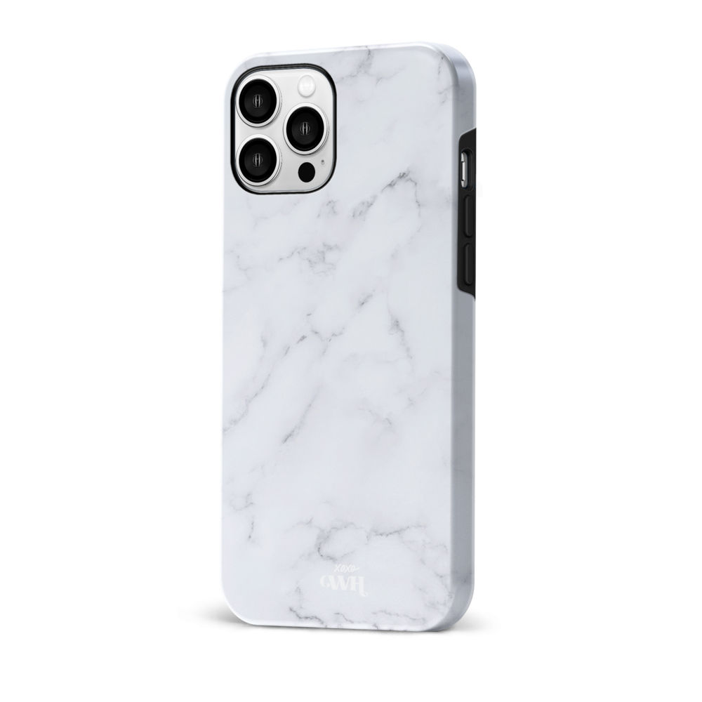 xoxo Wildhearts xoxo Wildhearts Marble White Lies - iPhone 12 Pro Hülle xoxo Wildhearts xoxo Wildhearts Marble White Lies - iPhone 12 Pro Hülle
