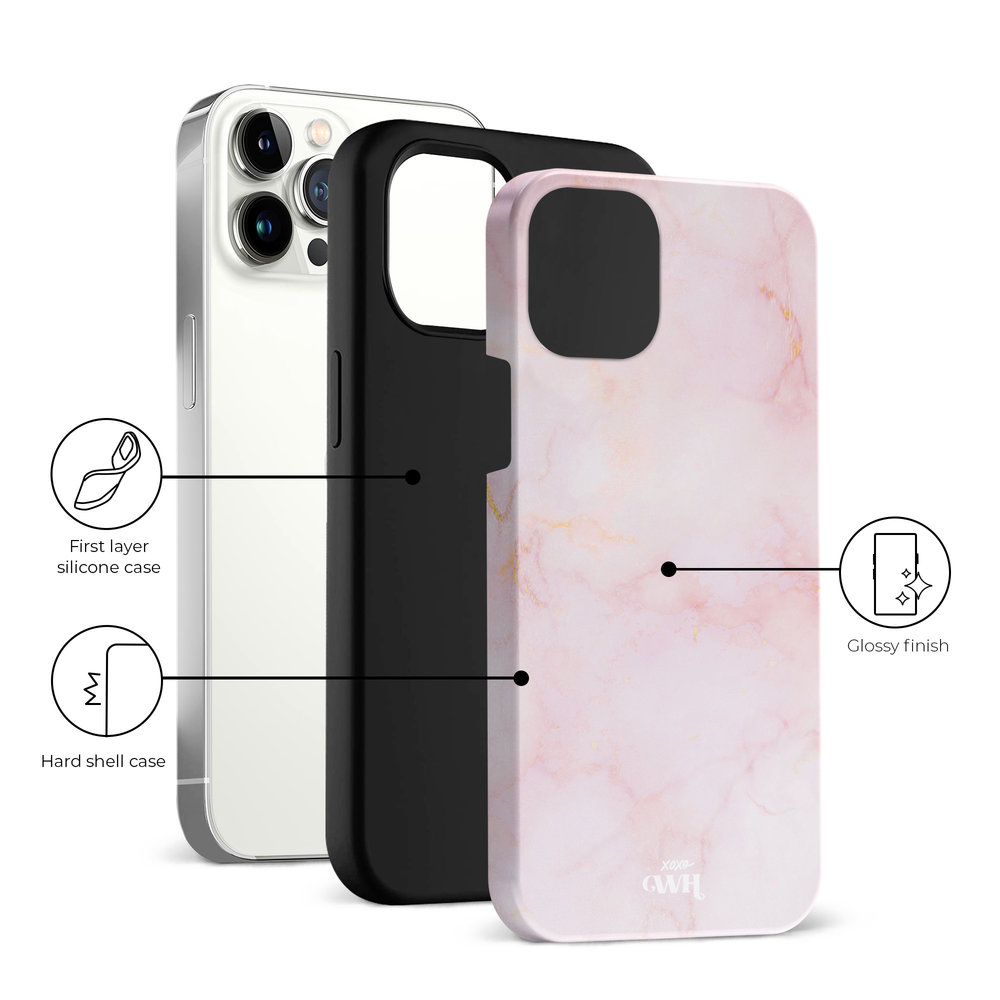 xoxo Wildhearts xoxo Wildhearts Marble Pink - iPhone 11 Pro Max Hülle xoxo Wildhearts xoxo Wildhearts Marble Pink - iPhone 11 Pro Max Hülle