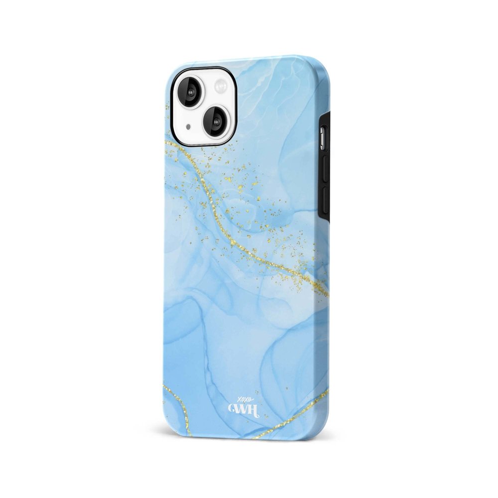 xoxo Wildhearts xoxo Wildhearts Marble Blue - iPhone 13 Hülle xoxo Wildhearts xoxo Wildhearts Marble Blue - iPhone 13 Hülle