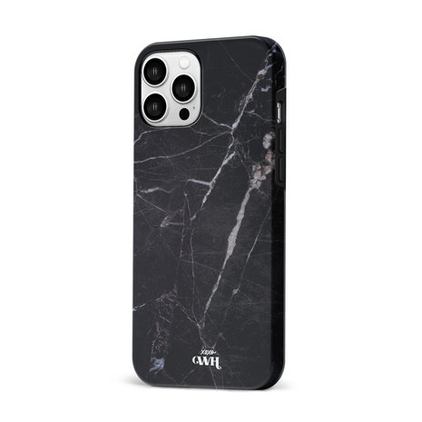 xoxo Wildhearts xoxo Wildhearts Marble Black Mood - iPhone 12 Pro Max Hülle xoxo Wildhearts xoxo Wildhearts Marble Black Mood - iPhone 12 Pro Max Hülle