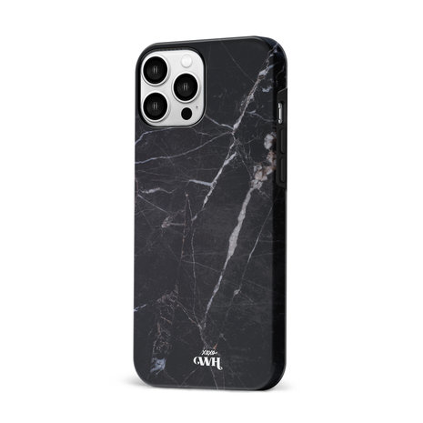 xoxo Wildhearts xoxo Wildhearts Marble Black Mood - iPhone 13 Pro Max Hülle xoxo Wildhearts xoxo Wildhearts Marble Black Mood - iPhone 13 Pro Max Hülle