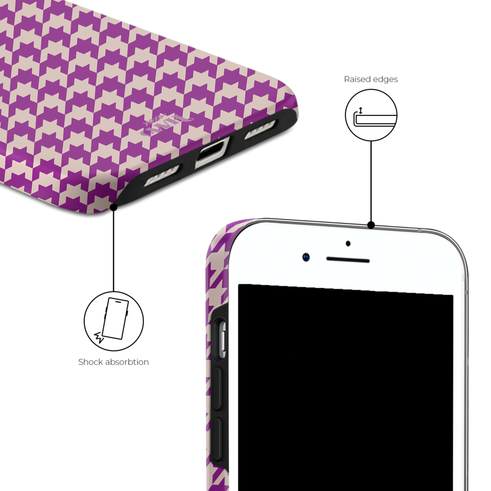 xoxo Wildhearts xoxo Wildhearts When In Paris Purple - iPhone 7/8 SE Hülle xoxo Wildhearts xoxo Wildhearts When In Paris Purple - iPhone 7/8 SE Hülle