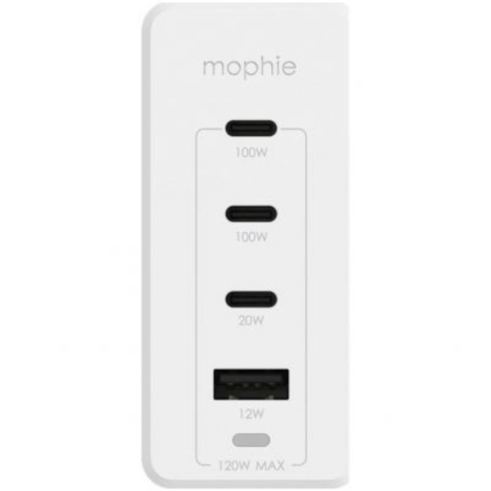 Mophie Mophie USB-C & USB-A Wandadapter 120W Mophie Mophie USB-C & USB-A Wandadapter 120W