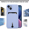 Coverzs Coverzs iPhone 11 Pro Kartenhülle mit Schieber (Lila) Coverzs Coverzs iPhone 11 Pro Kartenhülle mit Schieber (Lila)