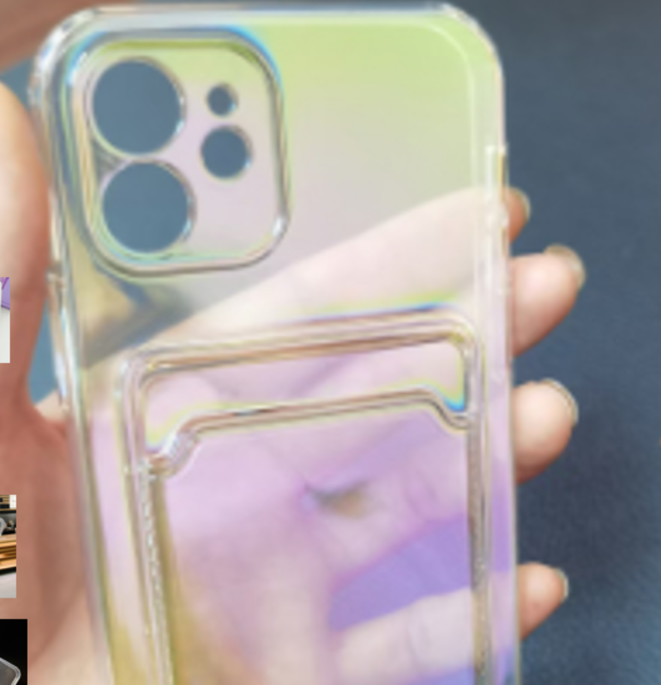 ShieldCase® ShieldCase iPhone 11 Laser Case Kartenhalter