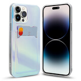 ShieldCase® iPhone 13 Pro Laser Case Kartenhalter IMD