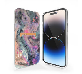 ShieldCase® iPhone X Kartenhülle (Pastel Party) ShieldCase® iPhone X Kartenhülle (Pastel Party)