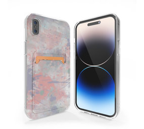ShieldCase® iPhone X Kartenhülle (Pink Brush) ShieldCase® iPhone X Kartenhülle (Pink Brush)