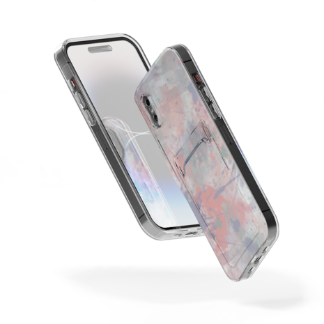 ShieldCase® ShieldCase iPhone X Kartenhülle (Pink Brush) ShieldCase® ShieldCase iPhone X Kartenhülle (Pink Brush)