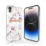 ShieldCase® iPhone Xr Kartenhülle (Vintage Flower)