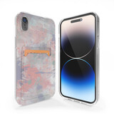 ShieldCase® iPhone Xr Kartenhülle (Pink Brush)