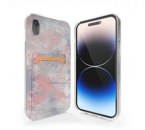 ShieldCase® iPhone Xr Kartenhülle (Pink Brush) ShieldCase® iPhone Xr Kartenhülle (Pink Brush)