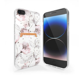 ShieldCase® iPhone 7/8 Kartenhülle (Vintage Flower)