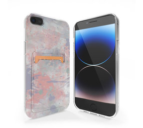 ShieldCase® iPhone 7/8 Kartenhülle (Rosa Bürste)