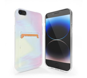 ShieldCase® iPhone 7/8 Kartenhülle (Galaxy Pink)