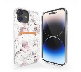 ShieldCase® iPhone 12 Kartenhülle (Vintage Flower) ShieldCase® iPhone 12 Kartenhülle (Vintage Flower)