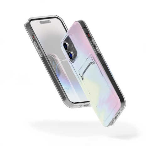 ShieldCase® ShieldCase iPhone 12 Kartenhülle (Galaxy Pink) ShieldCase® ShieldCase iPhone 12 Kartenhülle (Galaxy Pink)