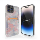 ShieldCase® ShieldCase iPhone 13 Pro Kartenhülle (Pink Brush)