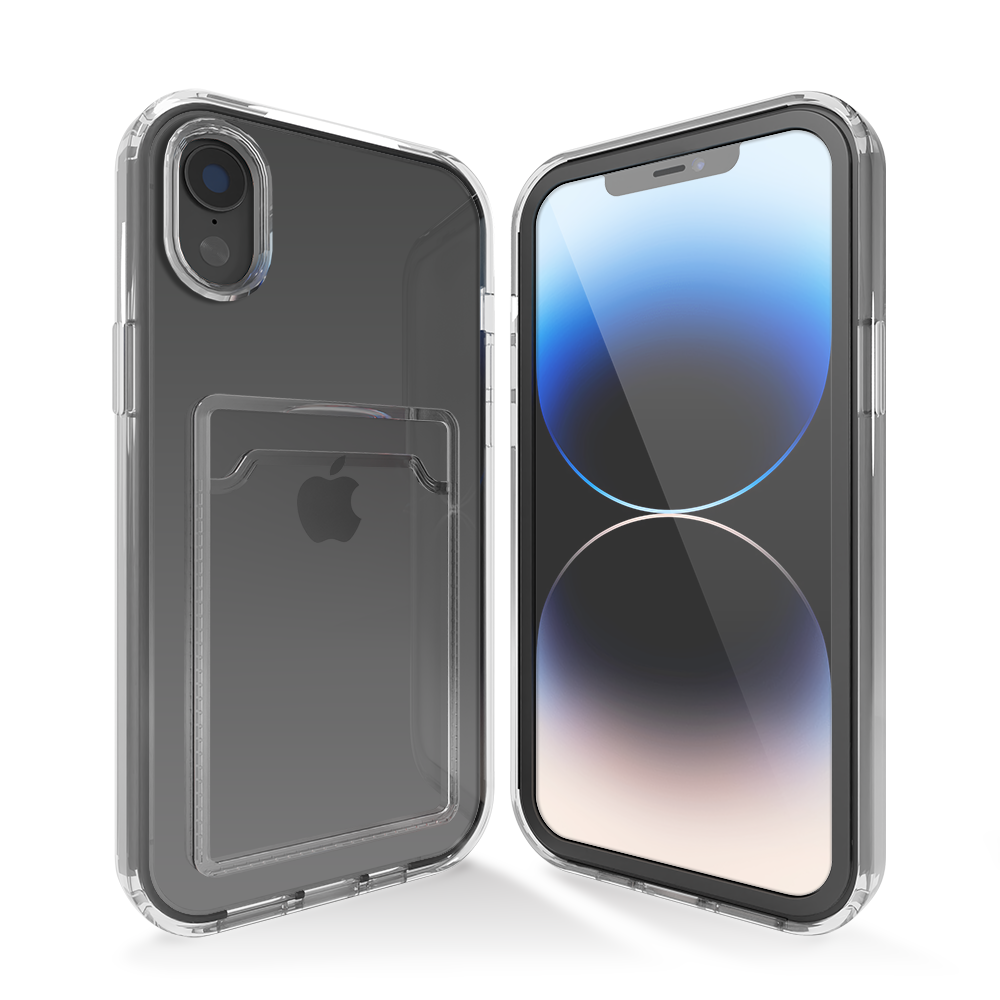 ShieldCase® ShieldCase iPhone Xr Kartenhülle mit Bumper (Schwarz) ShieldCase® ShieldCase iPhone Xr Kartenhülle mit Bumper (Schwarz)