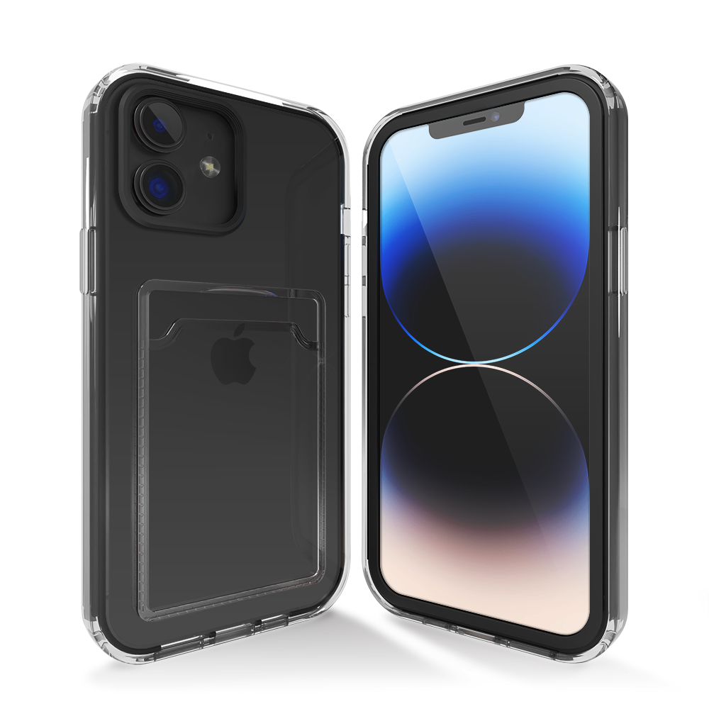 ShieldCase® ShieldCase iPhone 11 Kartenhülle mit Bumper (Schwarz) ShieldCase® ShieldCase iPhone 11 Kartenhülle mit Bumper (Schwarz)