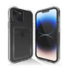 ShieldCase® ShieldCase iPhone 13 Kartenhülle mit Bumper (Transparent)