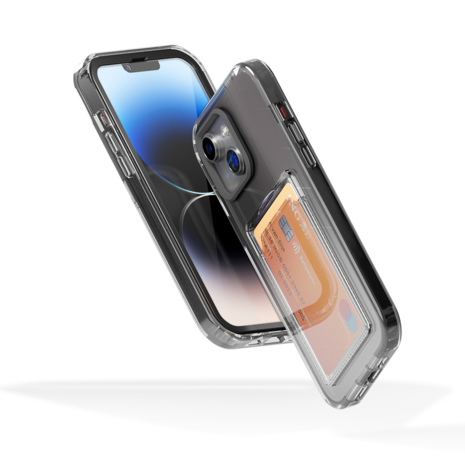 ShieldCase® ShieldCase iPhone 13 Mini Kartenhülle mit Bumper (Schwarz) ShieldCase® ShieldCase iPhone 13 Mini Kartenhülle mit Bumper (Schwarz)