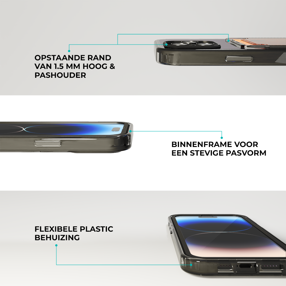 ShieldCase® ShieldCase iPhone 13 Pro Max Kartenhülle mit Bumper (Schwarz) ShieldCase® ShieldCase iPhone 13 Pro Max Kartenhülle mit Bumper (Schwarz)