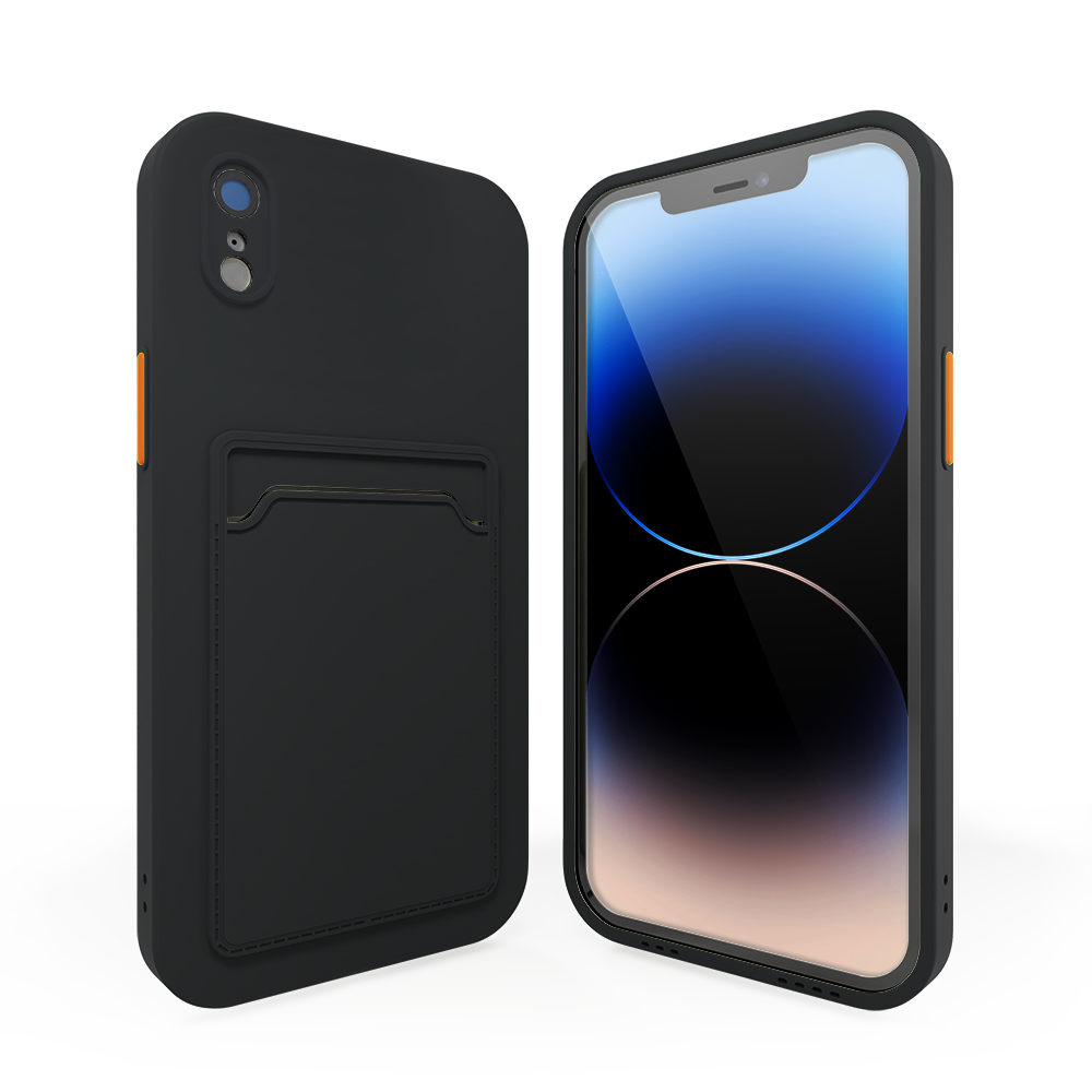 ShieldCase® ShieldCase iPhone Xr Rückseitehülle mit Kartenhalter (Dunkelblau) ShieldCase® ShieldCase iPhone Xr Rückseitehülle mit Kartenhalter (Dunkelblau)