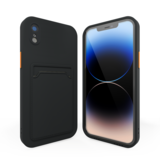 ShieldCase® iPhone Xr Rückseitehülle mit Kartenhalter (Dunkelblau)